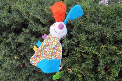 Child's CND cute toy lost in hedge in Blackheath